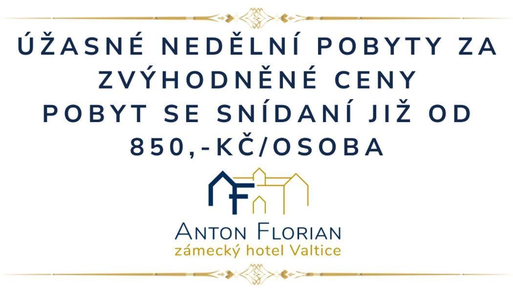Zamecky Hotel Anton Florian Valtice Kültér fotó